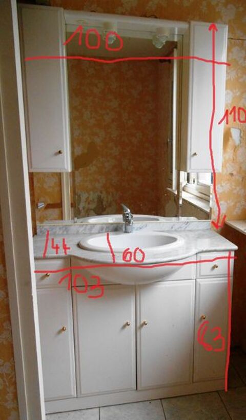 Meuble de salle de bain 50 La Teste-de-Buch (33)