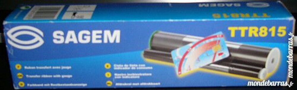 ruban de transfert fax sagem TTR815 Téléphones et tablettes