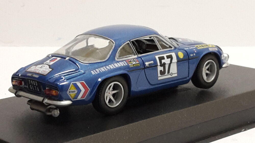 Alpine A110 berlinette 1800 du Tour de Corse 1973 