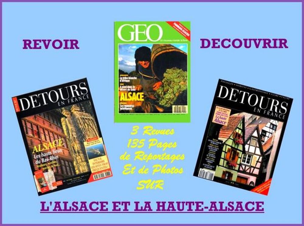 ALSACE ET HAUTE ALSACE / prixportcompris Livres et BD