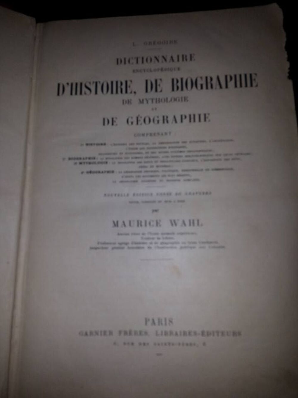  Dictionnaire encyclop&eacute;dique d'histoire, Livres et BD