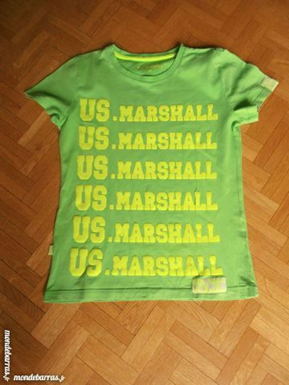 Tee-shirt U.S. Marshall vert Vêtements
