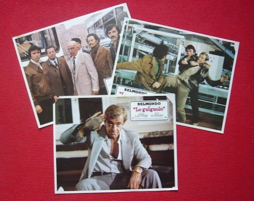 3 photos du film Le Guignolo (1980) - Belmondo Photos/Video/TV