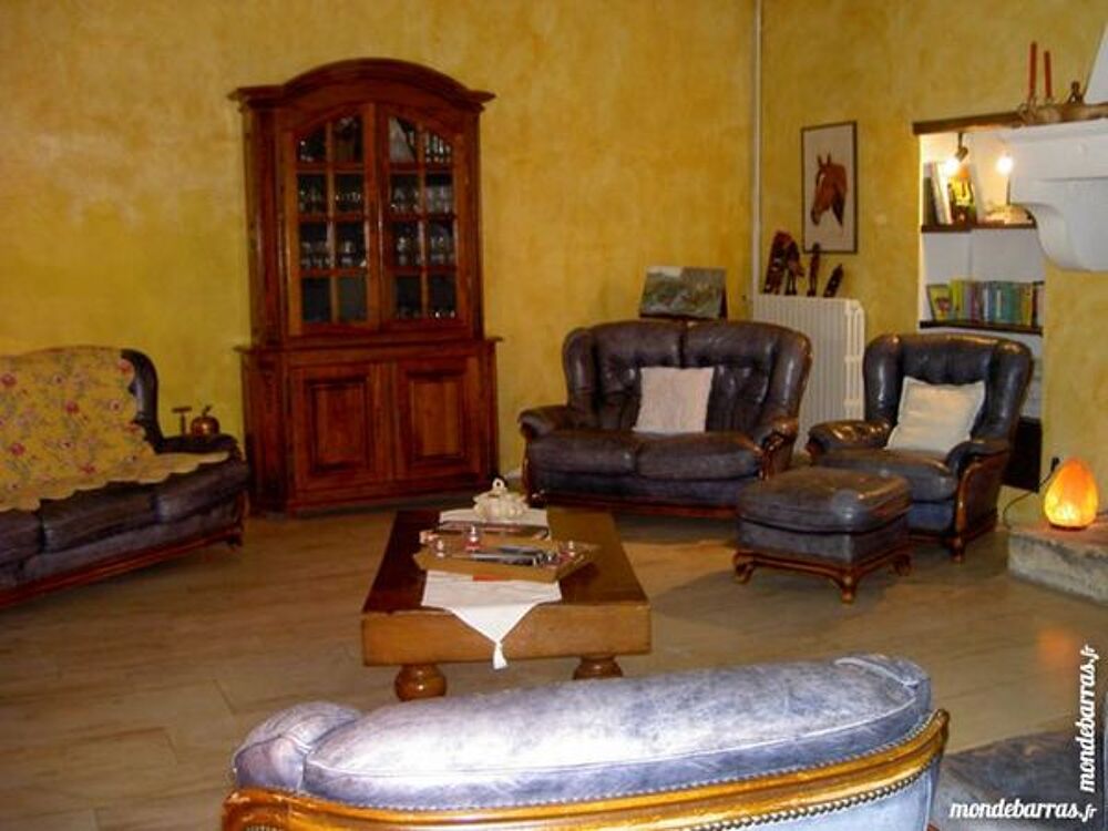 salon en cuir Meubles