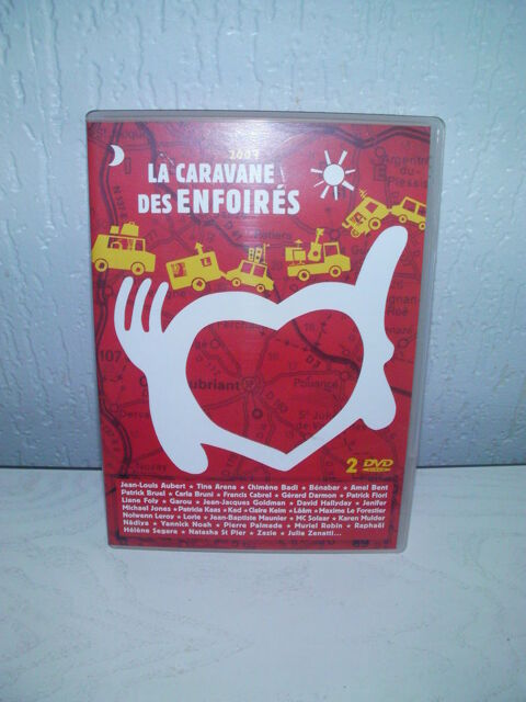 2 DVD LA CARAVANE DES ENFOIRES - année 2007 6 Saint-Etienne (42)