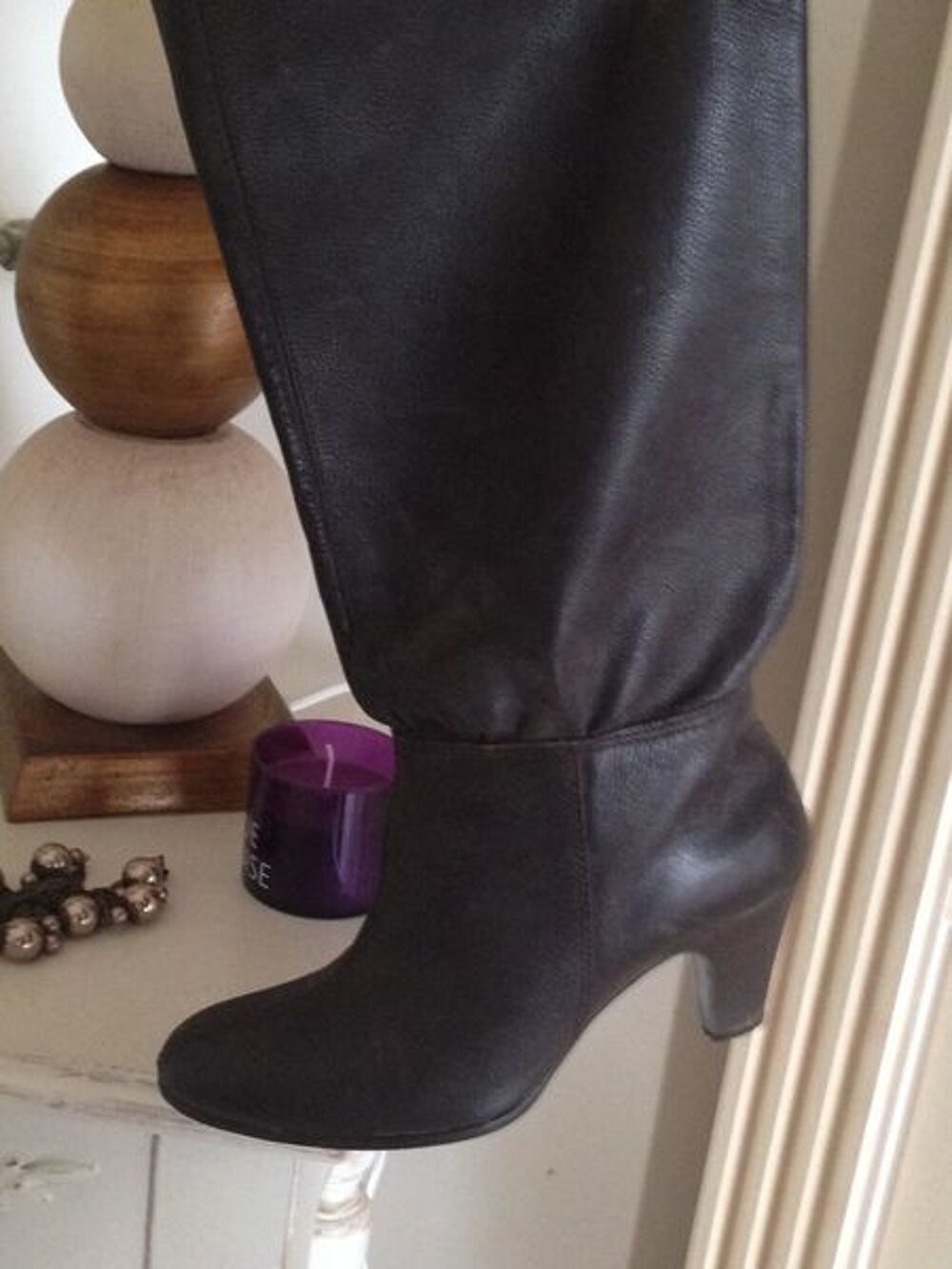 BOTTES ZARA MARRON TAILLE 38 Chaussures