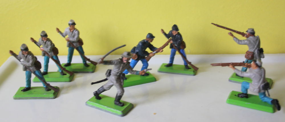 Soldats secession britains sudistes nordistes Jeux / jouets