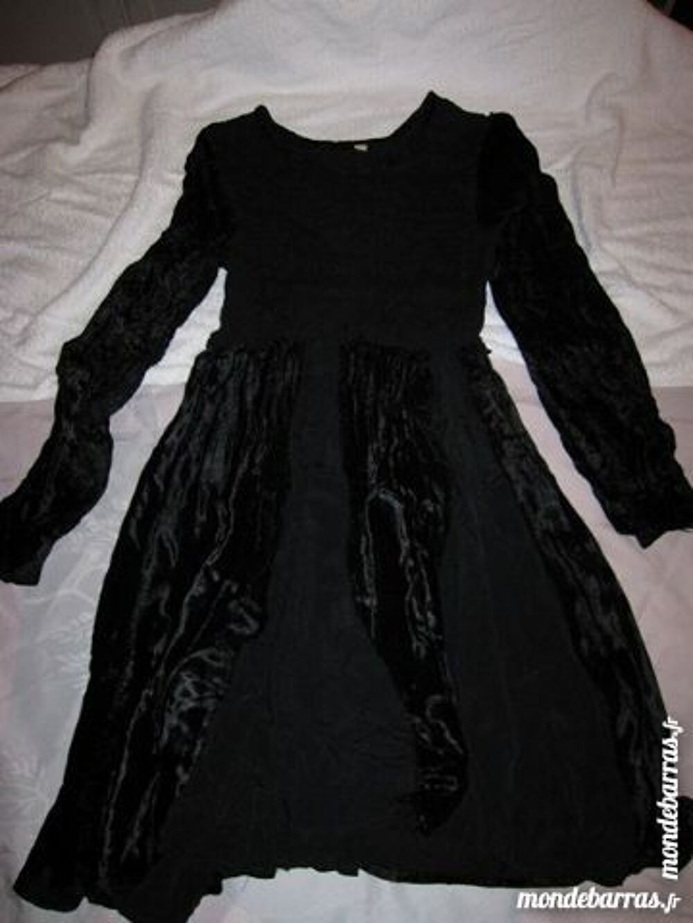Robe Noire Taille 2 femme Vêtements