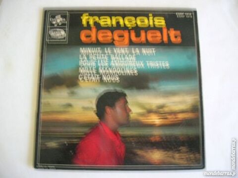 45 TOURS FRANCOIS DEGUELT Minuit, le vent, la nuit 5 Nantes (44)