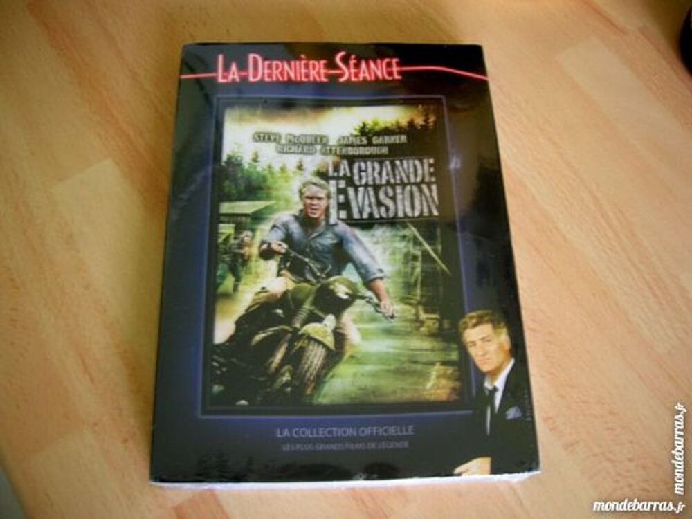 DVD LA GRANDE EVASION avec STEVE MC QUEEN DVD et blu-ray