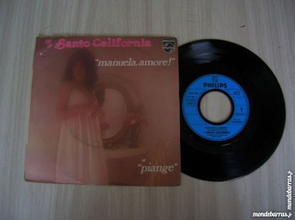 45 TOURS I SANTO CALIFORNIA Manuela, amore CD et vinyles