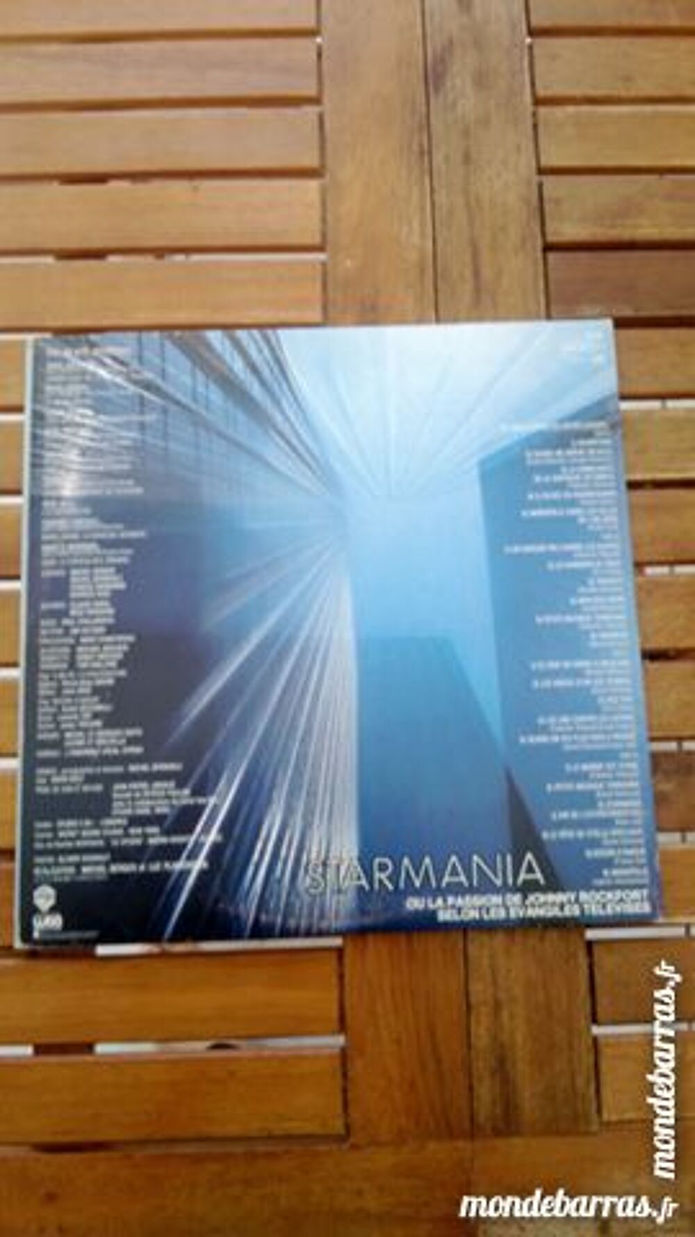 Disque vinyle 33 T STARMANIA Op&eacute;ra CD et vinyles