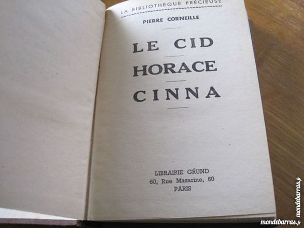 LE CID Livres et BD