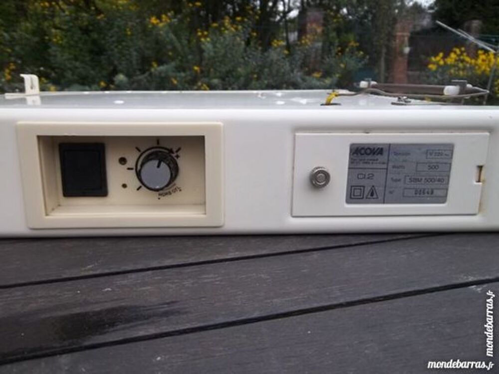 2 radiateurs &eacute;lectriques Electroménager