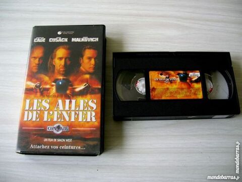 K7 VHS LES AILES DE L'ENFER - Nicolas Cage 2 Nantes (44)