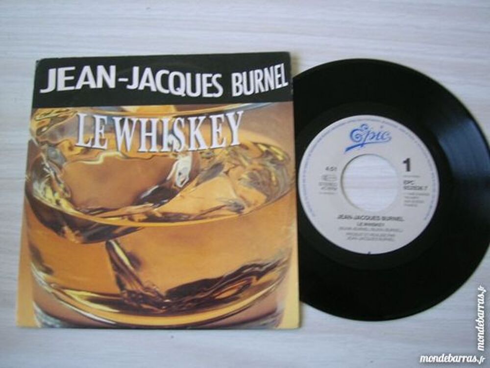 45 TOURS JEAN-JACQUES BURNEL Le whiskey CD et vinyles