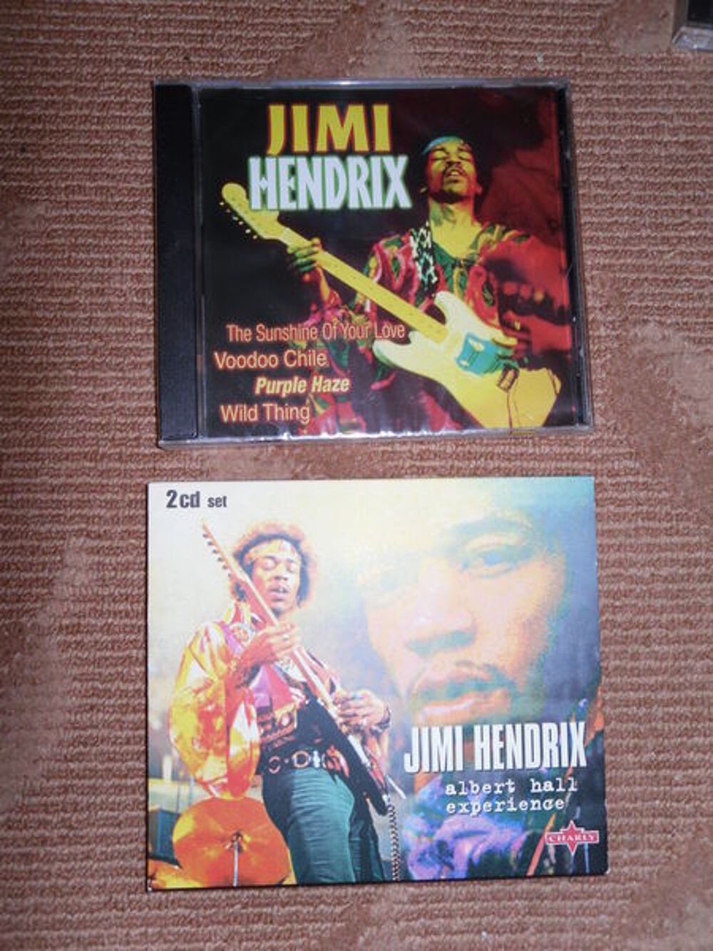 Jimi Hendrix 2 cds 17 titres + 1 cd sous blister CD et vinyles