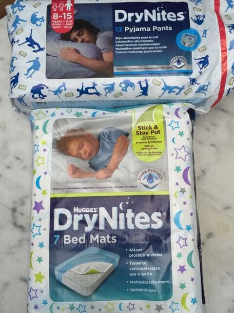 lot de couches culotte garon 8/15 ans
Alses jetables 150 Paris 20 (75)