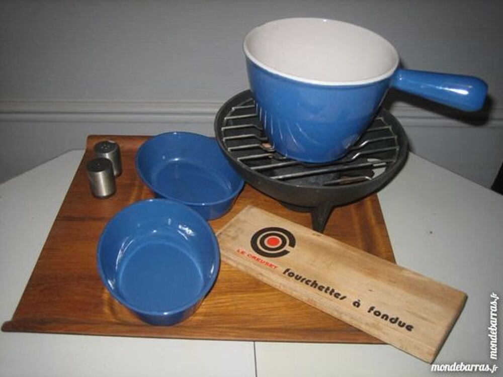 Service &agrave; fondue Le Creuset en fonte Cuisine