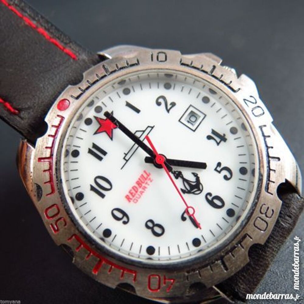 RED BULL RUSSIAN LOOK montre analogique RUS0062 Bijoux et montres