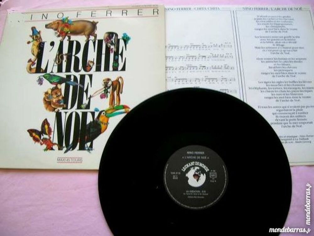 MAXI 45 TOURS NINO FERRER L'arche de No&eacute; CD et vinyles