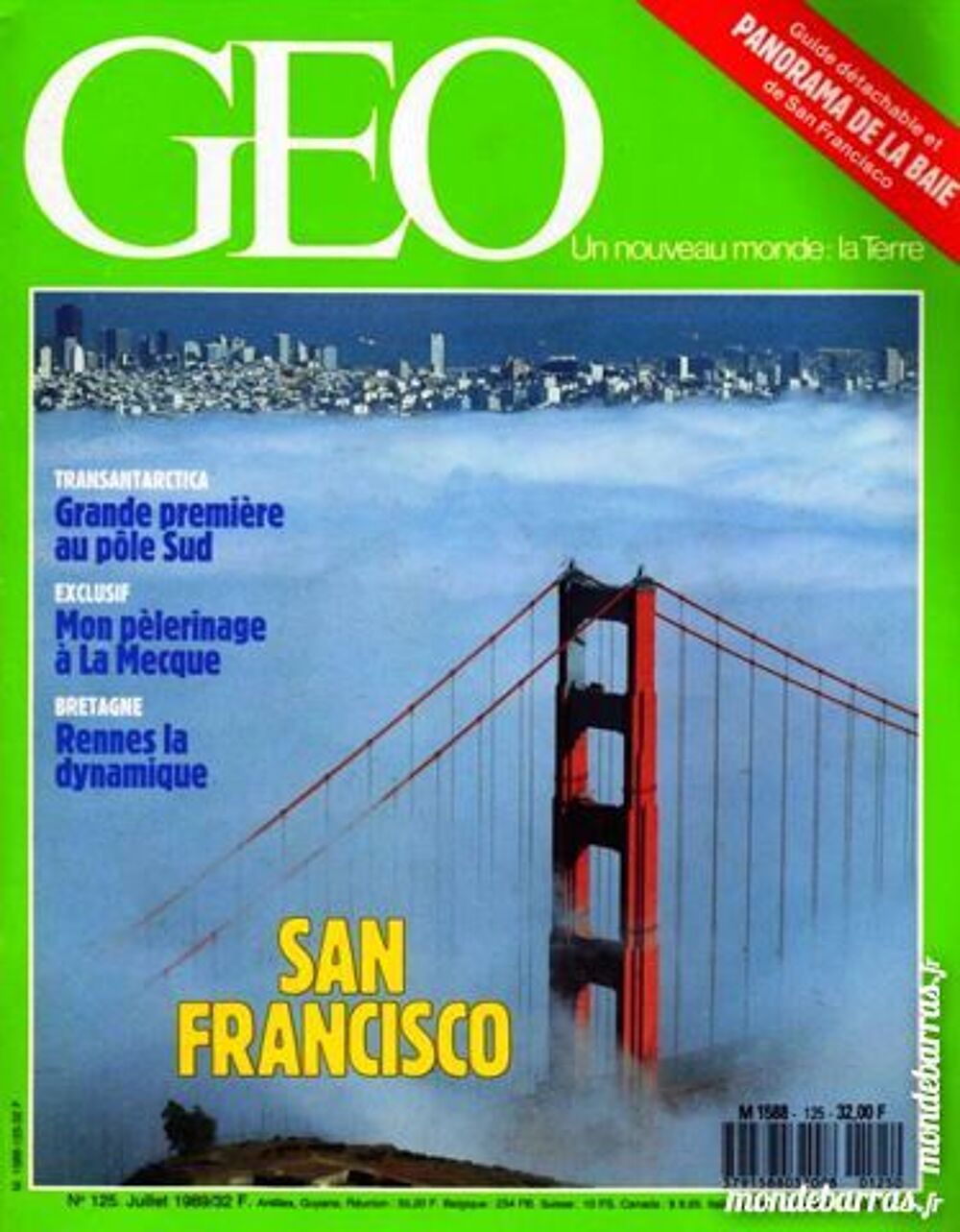 SAN FRANCISCO - g&eacute;o - CALIFORNIE Livres et BD