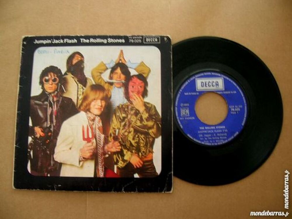 45 TOURS THE ROLLING STONES Jumpin' Jack Flash CD et vinyles