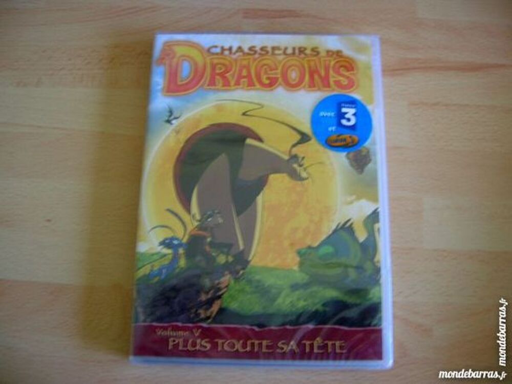 DVD CHASSEURS DE DRAGONS Plus toute sa t&ecirc;te DVD et blu-ray