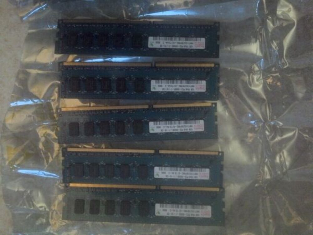 RAM
HYNIX 1GB 1RX8 PC3 8500E-7-10-D0 Matriel informatique