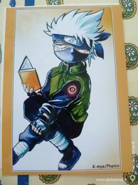 Affiche Naruto japon manga anime TV dessin déco mo 2 Fèves (57)