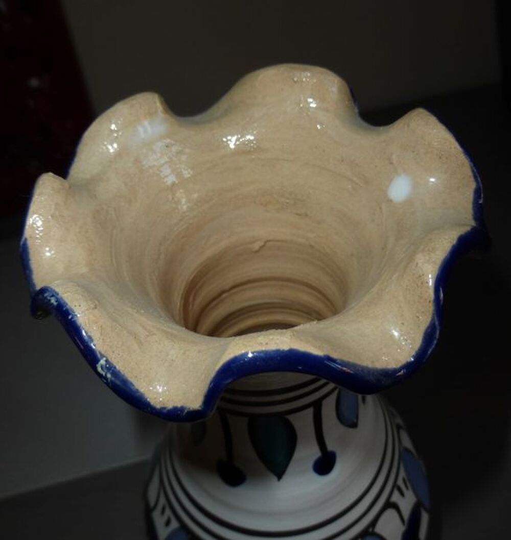 VASE ton vert, bleu - neuf - Décoration