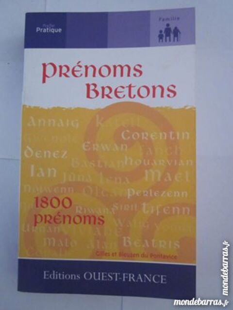 1800 PRENOMS BRETONS 4 Brest (29)