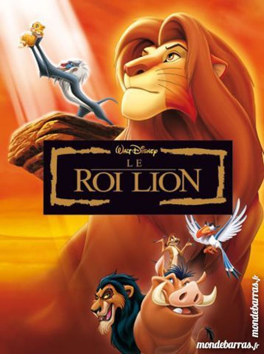 K7 Vhs Le Roi Lion (221) DVD et blu-ray