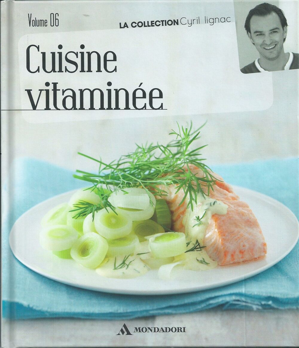 1 lot de 2 livres de cuisine Cyril Lignac Livres et BD