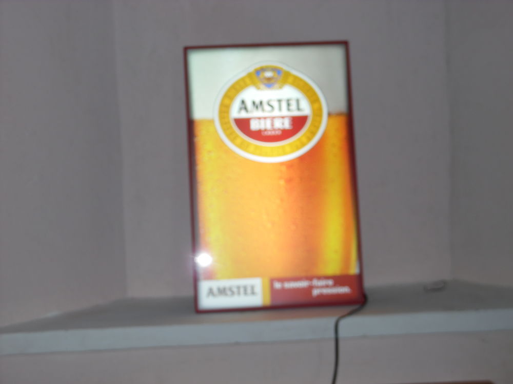ENSEIGNE LUMINEUSE AMSTEL Décoration