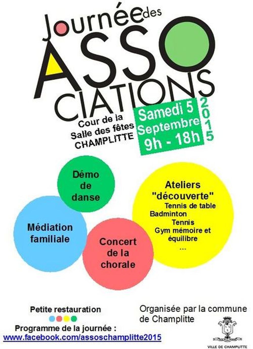 Journ&eacute;e des associations &agrave; Champlitte 