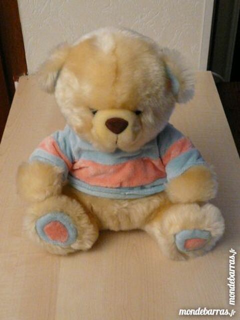 PELUCHE NOUNOURS BEIGE AVEC PULL 4 Escalquens (31)