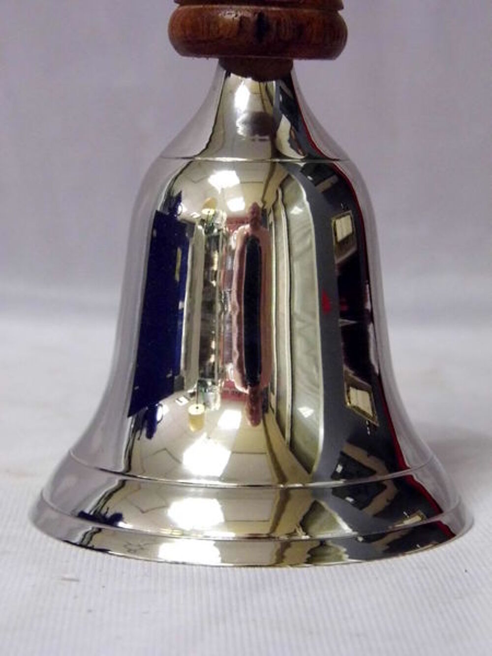 Cloche de table chrome objet hotel restaurant vintage 