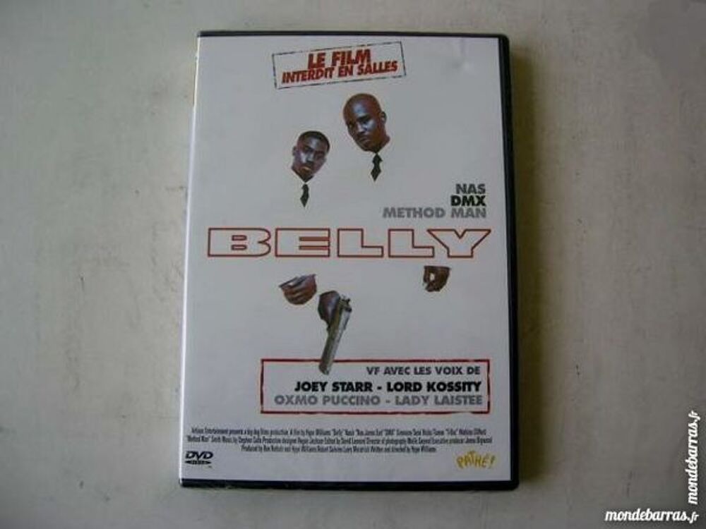 DVD BELLY - Nas/DMX/Method Man - HIP HOP DVD et blu-ray