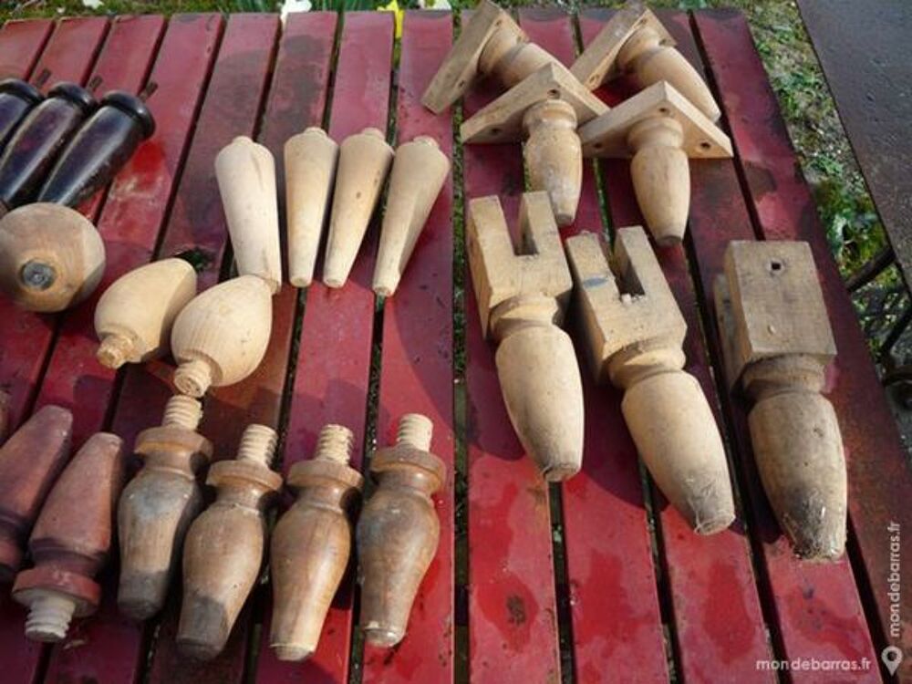 pieds de lit/sommier en bois,&eacute;l&eacute;ment de buffet Bricolage