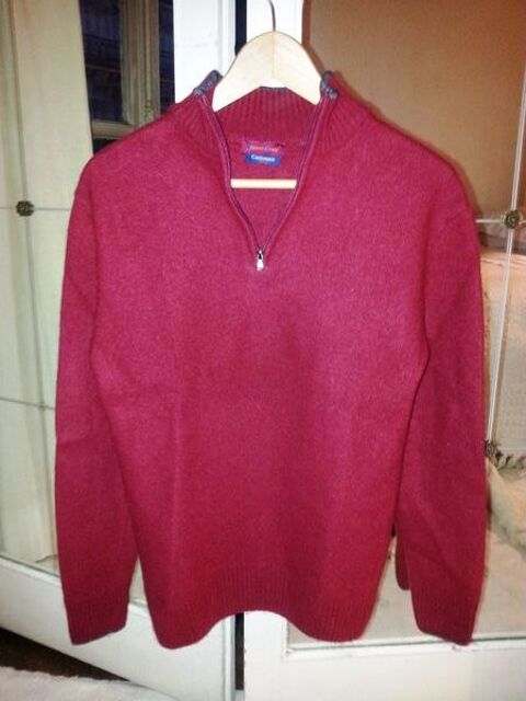 Pull italien cashmere col chemine zipp 100 Montrouge (92)