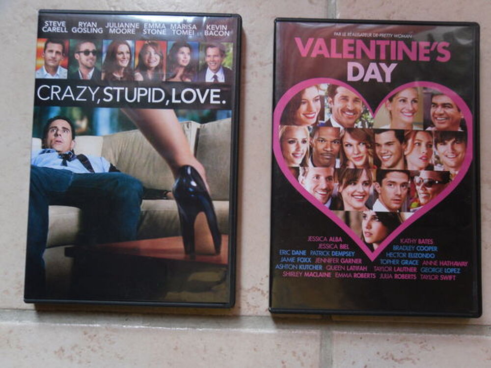 2 Films: Crazy.. Love &amp; Valentines day: R.Gosling DVD et blu-ray