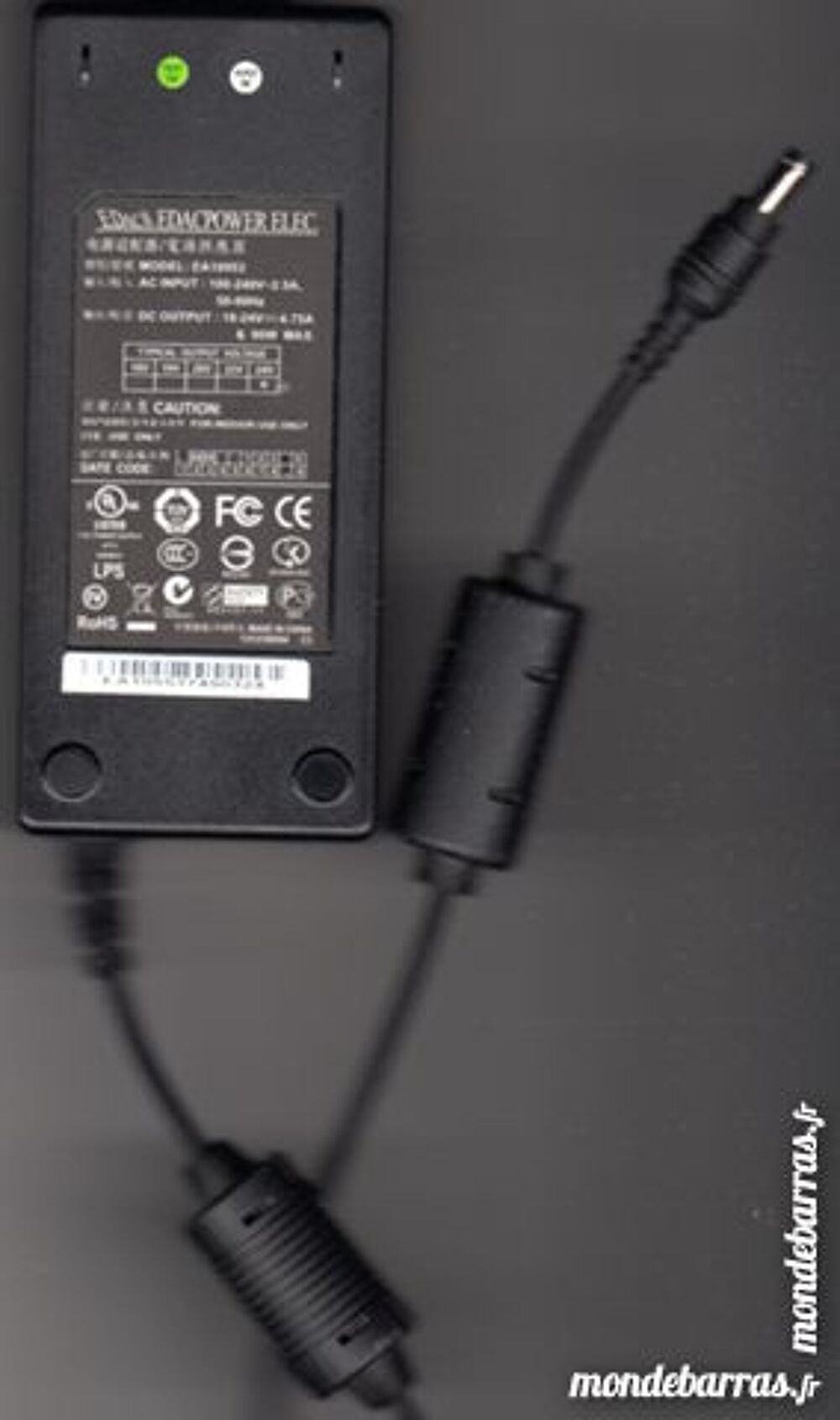 EDAC Power ELEC Adapter, 18-24v, 4.75a Matériel informatique