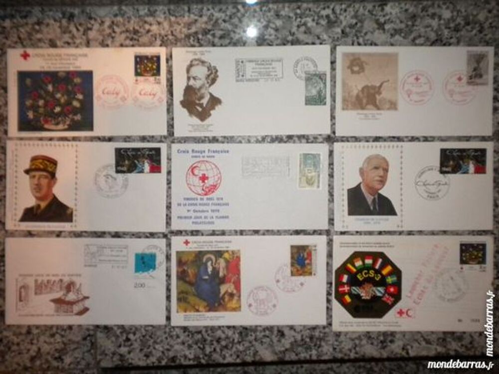 18 ENVELOPPES 1er Jour diverses 