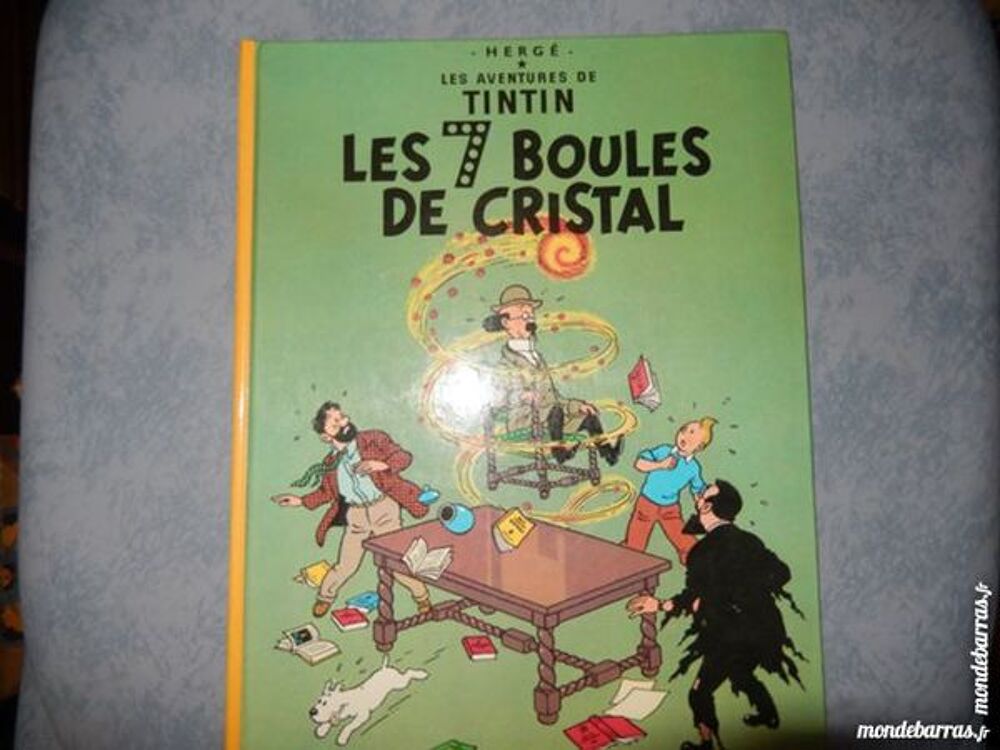 Lot de 7 Livres des Aventures de TINTIN Livres et BD