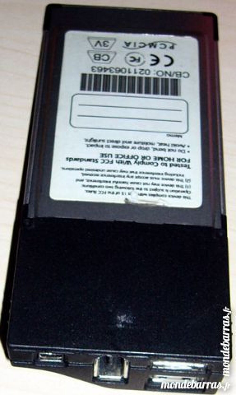 Cardbus PCMCIA 32 bit 4 ports USB Matériel informatique