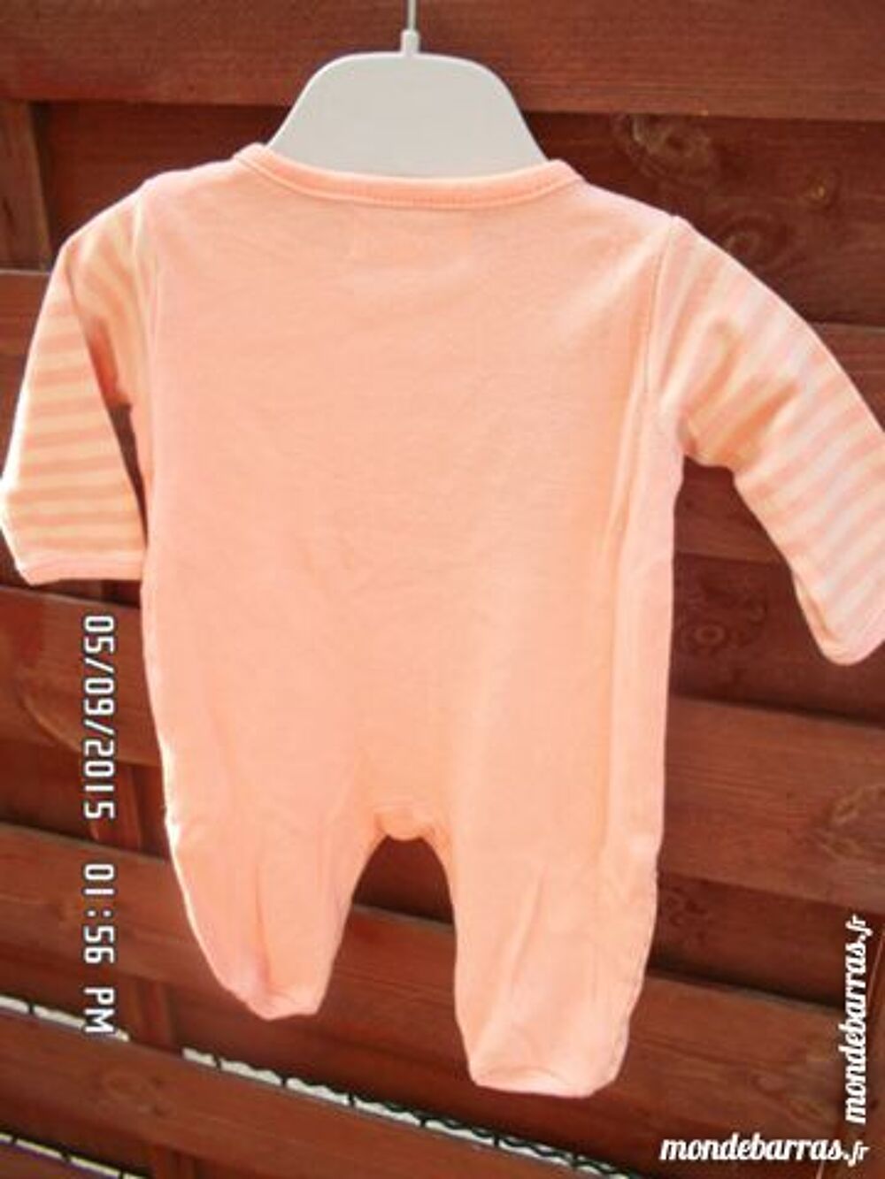 pyjama orange kiki60230 Vêtements enfants