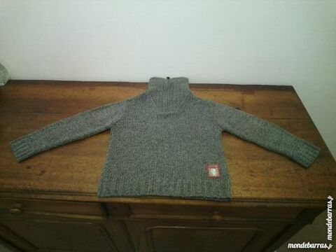 Pull de laine marron foncé Okaïdi 5 ans 5 Reims (51)