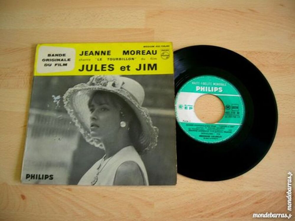 45 TOURS BOF JULES ET JIM - Jeanne MOREAU CD et vinyles