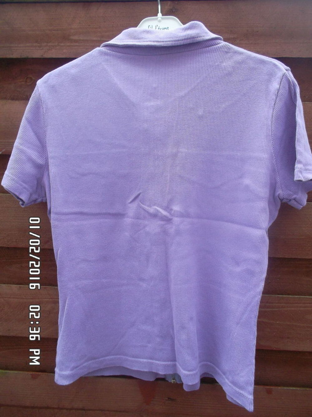 HAUT MAUVE*JUSTE 2E*KIKI60230 Vêtements